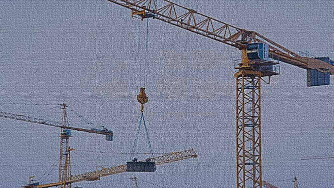 flat top tower cranes
