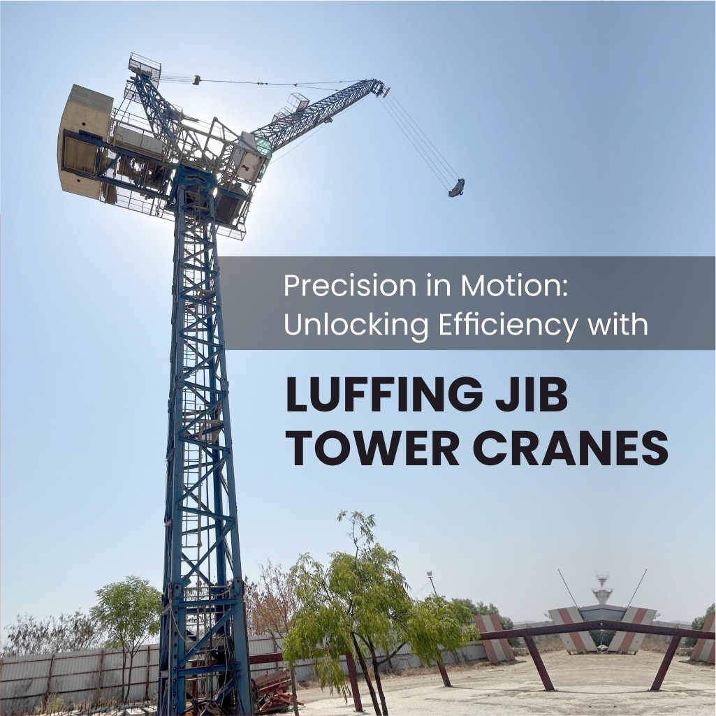 Precision in Motion: Unlocking Efficiency with Luffing Jib Tower Cranes
