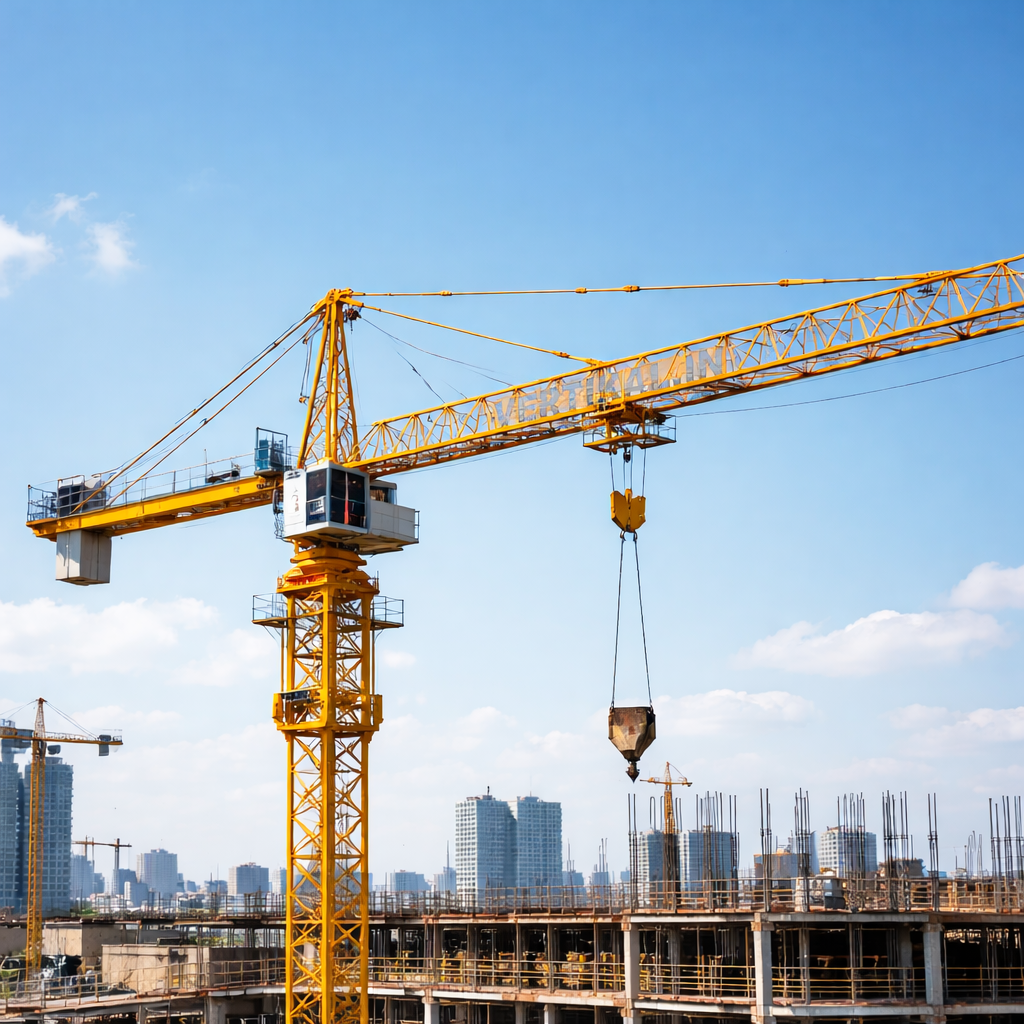 flat top tower cranes