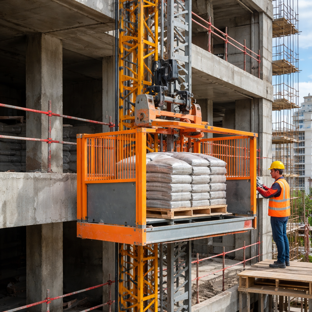 material hoists construction hoists passenger hoists